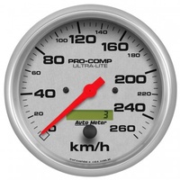 AUTOMETER GAUGE 5" SPEEDOMETER,0-260 KM/H,ELECTRIC,ULTRA-LITE # 4489-M-SP