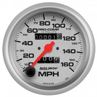 AUTOMETER GAUGE 3-3/8" SPEEDOMETER,0-160 MPH,MECHANICAL,ULTRA-LITE # 4493-SP