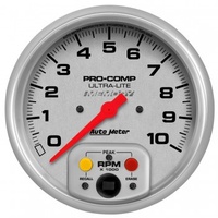 AUTOMETER GAUGE 5" IN-DASH TACHOMETER,0-10,000 RPM,MEMORY,ULTRA-LITE # 4494-SP