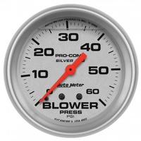 AUTOMETER GAUGE 2-5/8" BLOWER PRESSURE,0-60 PSI,MECHANICAL,LIQUID FILLED,ULTRA-LITE # 4602-SP