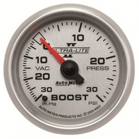 AUTOMETER GAUGE 2-1/16" BOOST/VACUUM,30 IN HG/30 PSI,MECHANICAL,ULTRA-LITE II # 4903