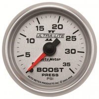 AUTOMETER GAUGE 2-1/16" BOOST,0-35 PSI,MECHANICAL,ULTRA-LITE II # 4904