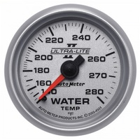 AUTOMETER GAUGE 2-1/16" WATER TEMPERATURE,140-280F,6 FT.,MECHANICAL,ULTRA-LITE II # 4931