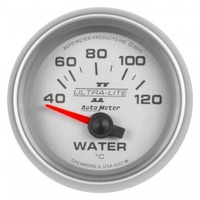 AUTOMETER GAUGE 2-1/16" WATER TEMP,40-120 C,AIR-CORE,ULTRA-LITE II # 4937-M