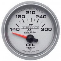 AUTOMETER GAUGE 2-1/16" OIL TEMPERATURE,140-300F,AIR-CORE,ULTRA-LITE II # 4948