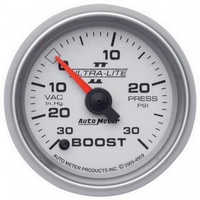 AUTOMETER GAUGE 2-1/16" BOOST/VACUUM,30 IN HG/30 PSI,STEPPER MOTOR,ULTRA-LITE II # 4959