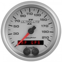 AUTOMETER GAUGE 3-3/8" SPEEDO,225 KM/H,GPS,ULTRA-LITE II # 4980-M