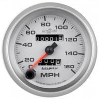 AUTOMETER GAUGE 3-3/8" SPEEDOMETER,0-160 MPH,MECHANICAL,ULTRA-LITE II # 4993