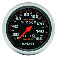 AUTOMETER GAUGE 3-3/8" SPEEDOMETER,0-160 MPH,MECHANICAL,PRO-COMP # 5153