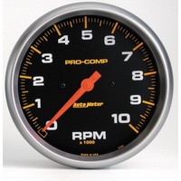 AUTOMETER GAUGE 5" IN-DASH TACHOMETER,0-10,000 RPM,PRO-COMP # 5160