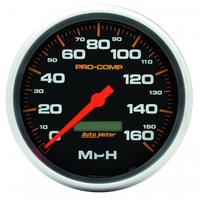AUTOMETER GAUGE 5" SPEEDOMETER,0-160 MPH,ELECTRIC,PRO-COMP # 5189