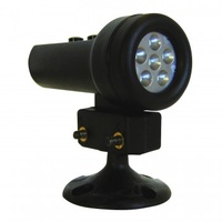 AUTOMETER SHIFT LIGHT, 5 RED LED, BLACK, INCL. PEDESTAL MOUNT, FOR RACE USE ONLY