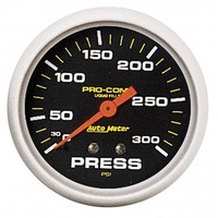 AUTOMETER GAUGE 2-5/8" PRESSURE,0-300 PSI,MECHANICAL,LIQUID FILLED,PRO-COMP # 5423
