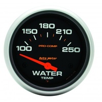 AUTOMETER GAUGE 2-5/8" WATER TEMPERATURE,100-250F,AIR-CORE,PRO-COMP # 5437