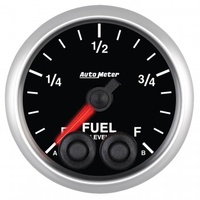 AUTOMETER GAUGE 2-1/16" FUEL LEVEL,PROGRAMMABLE 0-280 ?,STEPPER MOTOR,ELITE # 5609