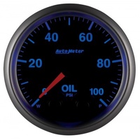 AUTOMETER GAUGE 2-1/16" OIL PRESSURE,0-100 PSI,STEPPER MOTOR,ELITE # 5652
