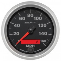 AUTOMETER GAUGE 3-3/8" SPEEDOMETER,0-160 MPH,ELECTRIC,ELITE # 5688