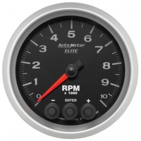 AUTOMETER GAUGE 3-3/8" IN-DASH TACHOMETER,0-10,000 RPM,ELITE # 5697