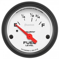 AUTOMETER GAUGE 2-1/16" FUEL LEVEL,16-158 ?,AIR-CORE,PHANTOM # 5718