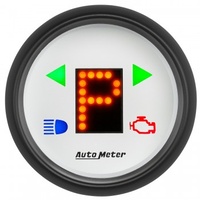 AUTOMETER GAUGE 2-1/16" PRNDL,P,R,N,D,L,OD,O,5,4,3,2,1,PHANTOM # 5759