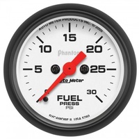 AUTOMETER GAUGE 2-1/16" FUEL PRESSURE,0-30 PSI,STEPPER MOTOR,PHANTOM # 5760