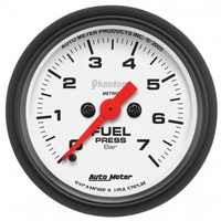 AUTOMETER GAUGE 2-1/16" FUEL PRESSURE,0-7 BAR,STEPPER MOTOR,PHANTOM # 5763-M