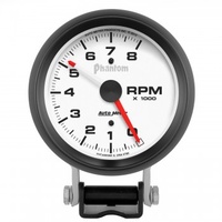 AUTOMETER GAUGE 3-3/4" PEDESTAL TACHOMETER,0-8,000 RPM,PHANTOM # 5780