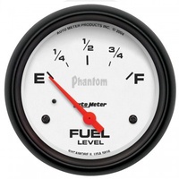 AUTOMETER GAUGE 2-5/8" FUEL LEVEL,240-33 ?,AIR-CORE,SSE,PHANTOM # 5816