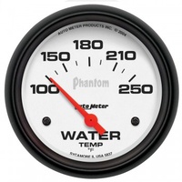 AUTOMETER GAUGE 2-5/8" WATER TEMPERATURE,100-250F,AIR-CORE,PHANTOM # 5837
