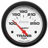 AUTOMETER GAUGE 2-5/8" TRANSMISSION TEMPERATURE,100-250F,AIR-CORE,PHANTOM # 5857