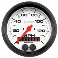 AUTOMETER GAUGE 3-3/8" GPS SPEEDOMETER,0-140 MPH,PHANTOM # 5880