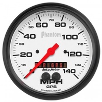 AUTOMETER GAUGE 5" GPS SPEEDOMETER,0-140 MPH,PHANTOM # 5881