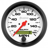 AUTOMETER GAUGE 3-3/8" SPEEDOMETER,0-160 MPH,ELECTRIC,PHANTOM # 5888