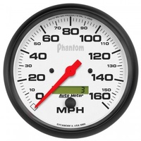 AUTOMETER GAUGE 5" SPEEDOMETER,0-160 MPH,ELECTRIC,PHANTOM # 5889