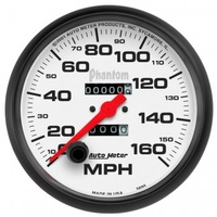 AUTOMETER GAUGE 5" SPEEDOMETER,0-160 MPH,MECHANICAL,PHANTOM # 5895