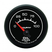 AUTOMETER GAUGE 2-1/16" OIL PRESSURE,0-100 PSI,AIR-CORE,ES # 5927