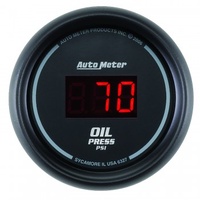 AUTOMETER GAUGE 2-1/16" OIL PRESSURE,5-100 PSI,SPORT-COMP DIGITAL # 6327