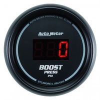 AUTOMETER GAUGE 2-1/16" BOOST,5-60 PSI,SPORT-COMP DIGITAL # 6370