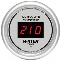AUTOMETER GAUGE 2-1/16" WATER TEMPERATURE,0-340F,ULTRA-LITE DIGITAL # 6537