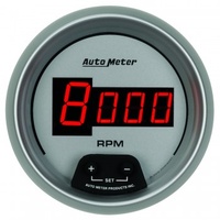 AUTOMETER GAUGE 3-3/8" IN-DASH TACHOMETER,0-10,000 RPM,ULTRA-LITE DIGITAL # 6597