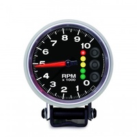 AUTOMETER GAUGE 3-3/4" PEDESTAL TACHOMETER,0-10,000 RPM,PRS,ELITE # 6606-05705