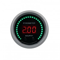 AUTOMETER GAUGE 2-1/16" TWO CHANNEL PYROMETER (EGT),0-2,000 ºF (0-1,100 ºC),SPORT-COMP ELITE DIGITAL # 6744-SC