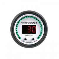 GAUGE 2-1/16" 2 CHANNEL VAC/BOOST/FLUID PRESSURE,SELECTABLE SCALE PSI/BAR # 6758-PH