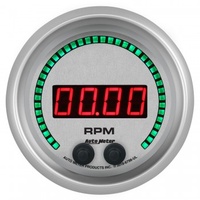 AUTOMETER GAUGE 3-3/8" TACHOMETER,0-16K RPM,IN-DASH,ULTRA-LITE ELITE DIGITAL # 6798-UL