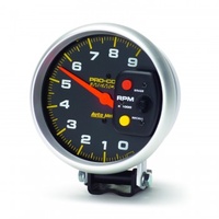 AUTOMETER GAUGE 5" TACHOMETER,0-9,000 RPM,PEDESTAL W/PEAK MEMORY,PRO-COMP # 6809