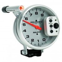 AUTOMETER GAUGE 5" TACHOMETER,0-9000 RPM,PEDESTAL W/ QUICK LITE,W/PEAK MEMORY,ULTRA-LITE # 6856-SP
