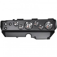 6 GAUGE DIRECT-FIT DASH KIT,E-BODY/CUDA/CHALLENGER 70-74,AMERICAN MUSCLE # 7029
