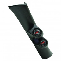 AUTOMETER GAUGE PILLAR KIT,0-35 PSI/0-1600F,98-02 DODGE RAM,Z-SERIES # 7091