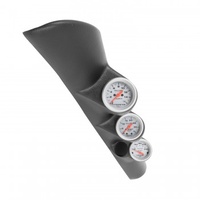 AUTOMETER GAUGE PILLAR KIT,100-250F/0-35 PSI/0-1600F,98-02 DODGE RAM,ULTRA-LITE # 7095-SP