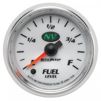 AUTOMETER GAUGE 2-1/16" FUEL LEVEL,PROGRAMMABLE 0-280 ?,STEPPER MOTOR,NV # 7310